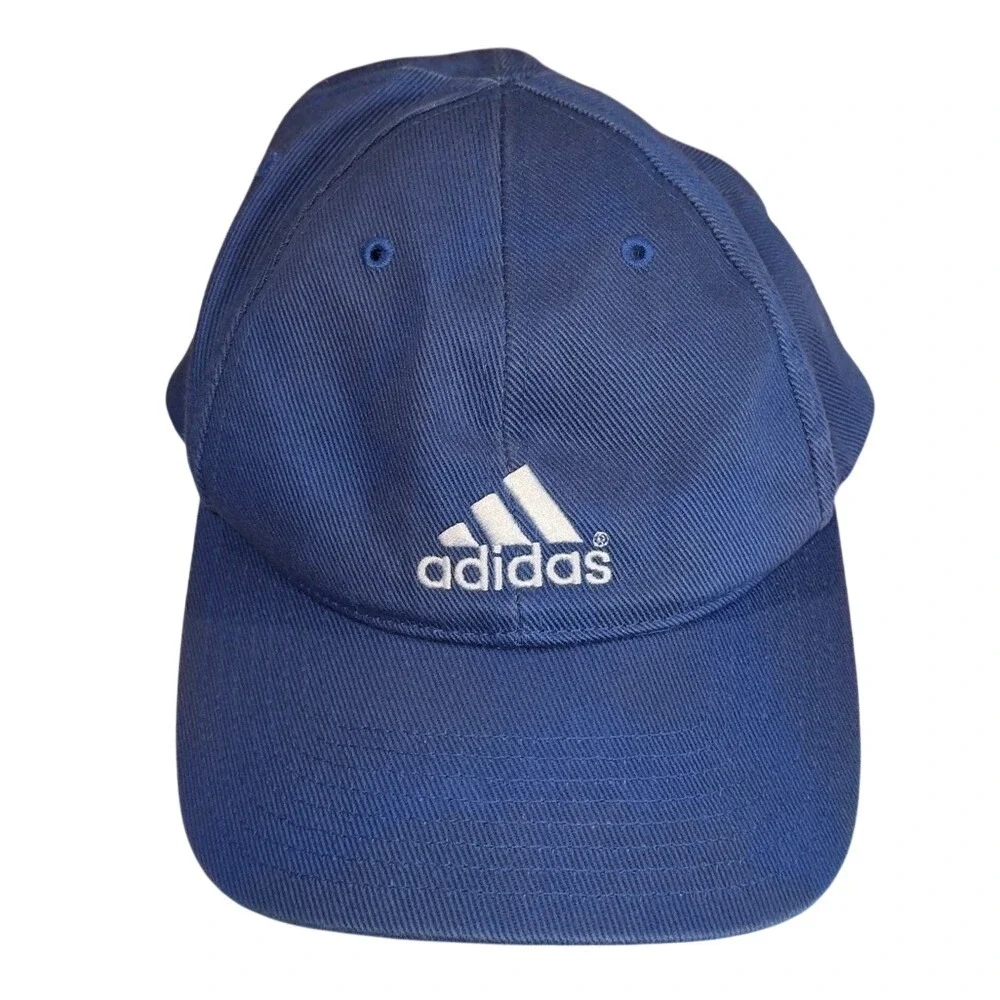 Adidas Kids Classic Royal Blue Cap Hat Big Little Boys Adjustable Snapback Logo
